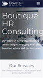 Mobile Screenshot of dovetailhrconsulting.com